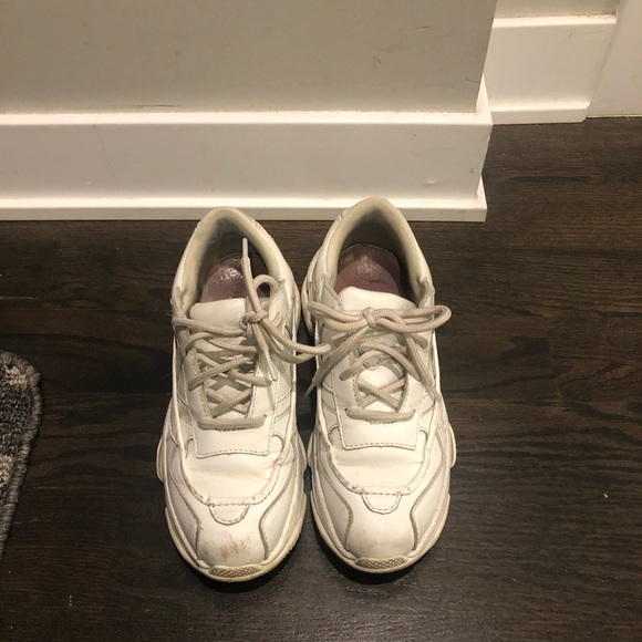 Womens White Chunky Sneaker Jeffery Campbell - Picture 3 of 5